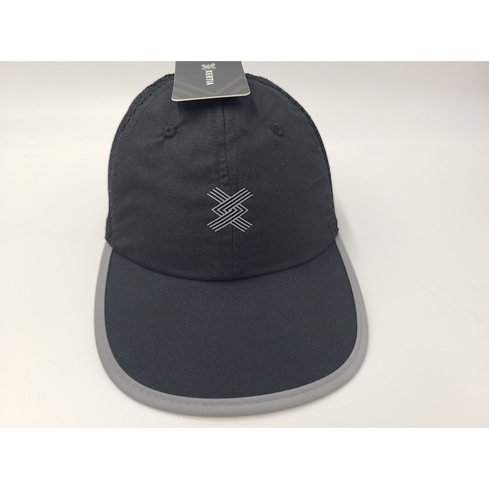Xertia Snap Adjustable (Seems Small) Hat Cap Running Hike Men Women Black Gray